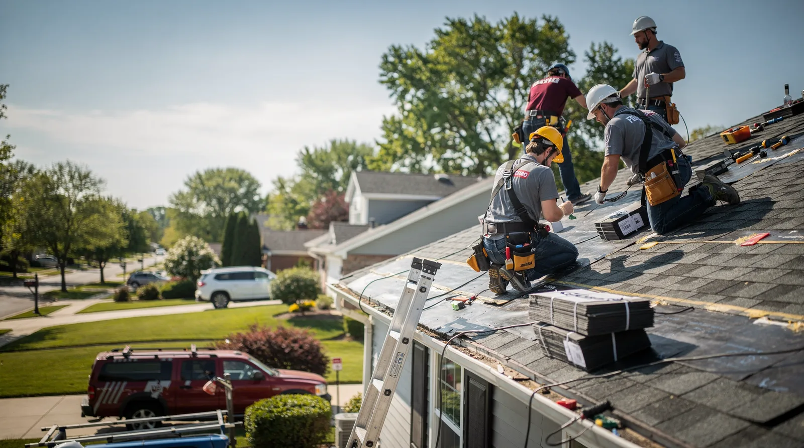 Roof Repair in West York, IL around you